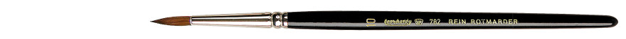 pędzel  retuszerski - Rein Rotmarder Seria 782 nr - 10