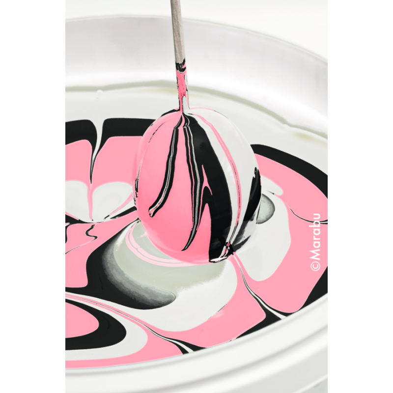 Zestaw farb do marmurkowania Marabu SWEET EASTER BOX 3x15 ml + 7 plastikowych jajek do malowania