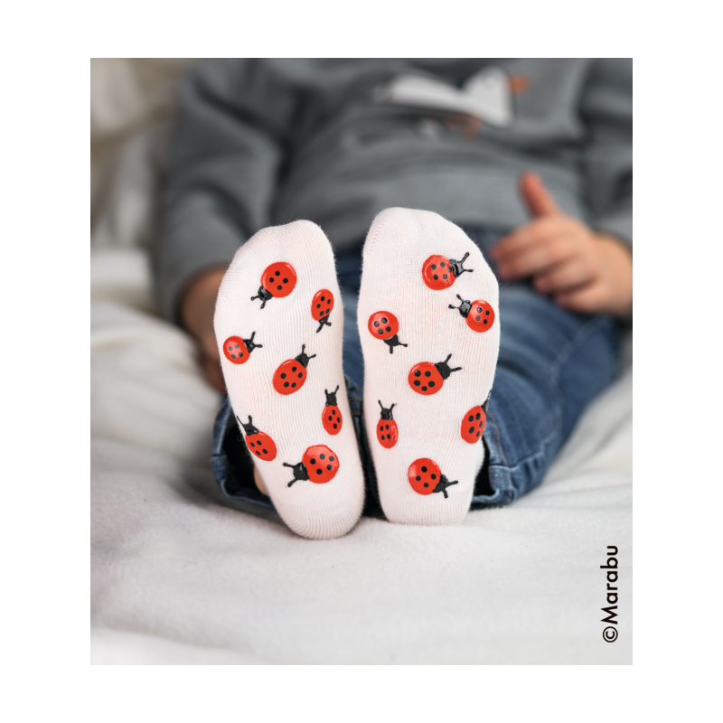 farba antypoślizgowa Marabu SOCK STOP nr 005 w kolorze malinowym