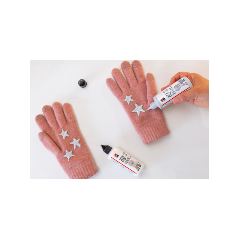 farba z antypoślizgiem Marabu SOCK STOP nr 090 w kolorze jasnoniebieskim