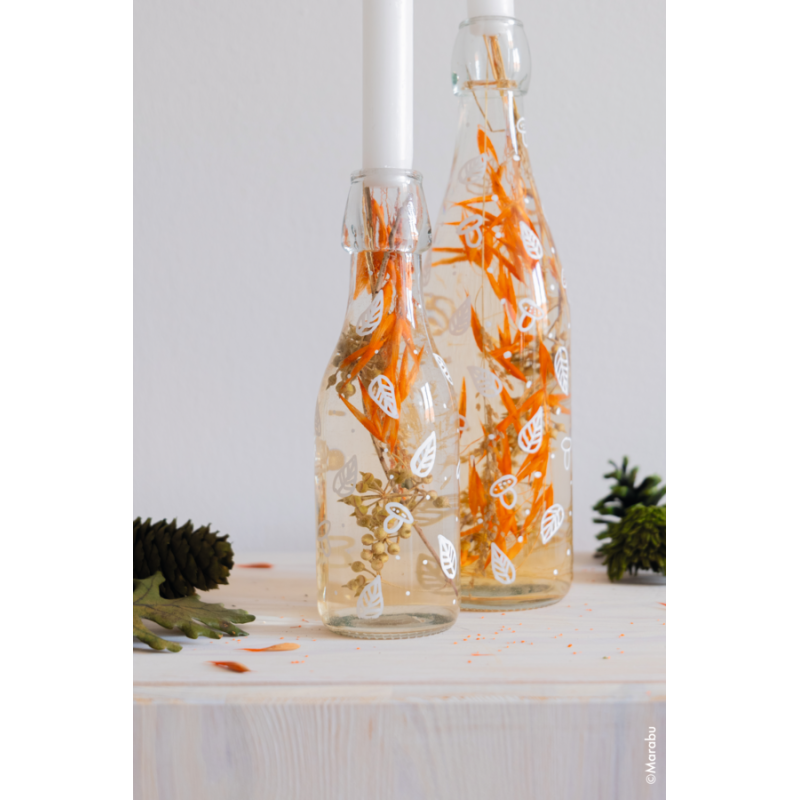 Marabu YONO Marker zestaw markerów akrylowych 4 kol. 0,5-1,5 mm METALICZNE - art. 1240000004008