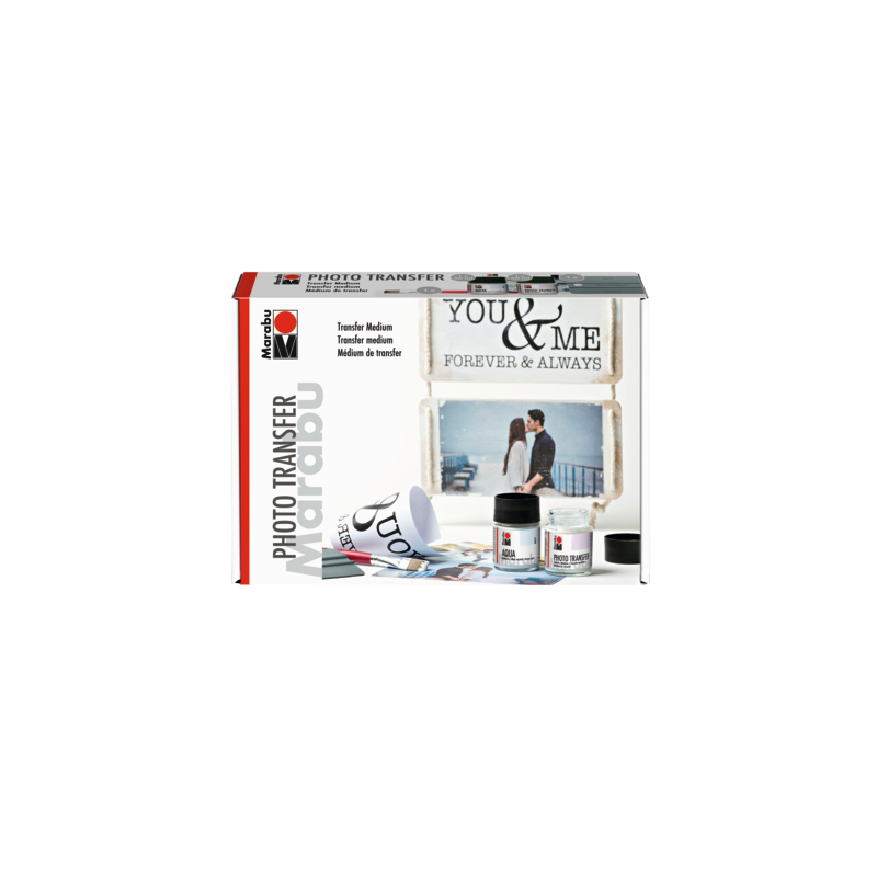 Zestaw do fototransferu Marabu PHOTO TRANSFER 4 szt. - art. 1141000000001