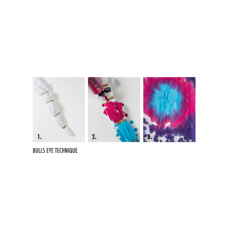 Zestaw farb do batiku Marabu TIE DYE INK 3x80 ml TREND - art. 1730000000202