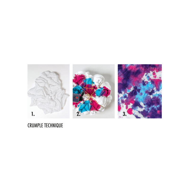 Zestaw farb do batiku Marabu TIE DYE INK 3x80 ml TREND - art. 1730000000202