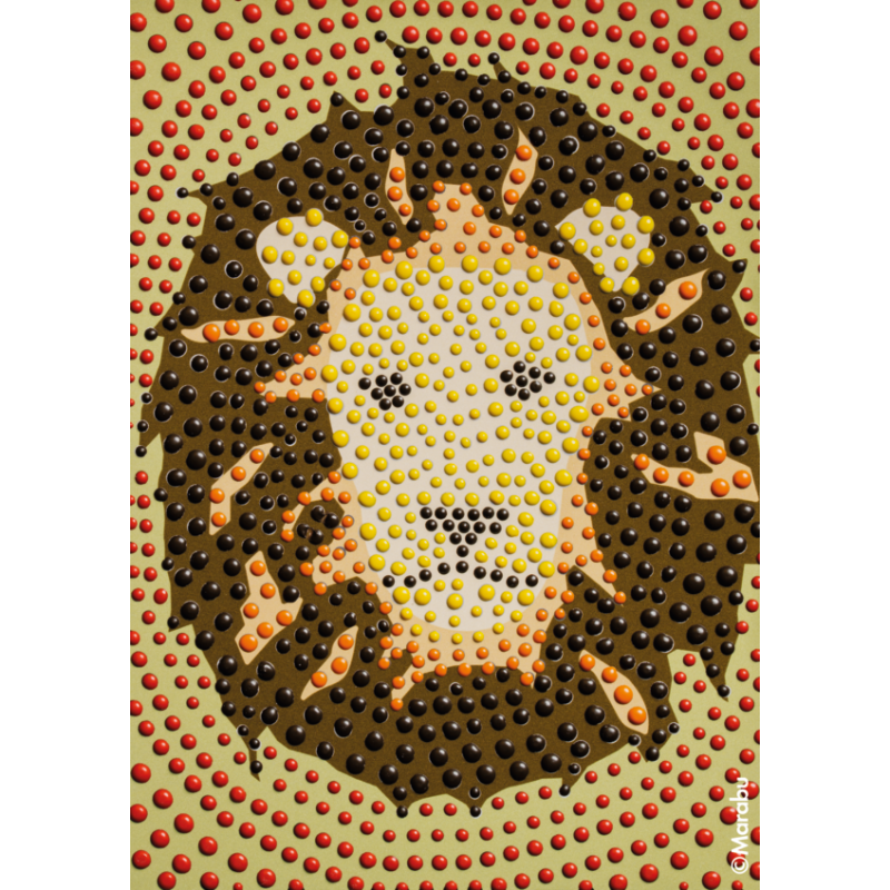 Zestaw pisaków do kropek Marabu DOT PAINTING "Origin of Nature" 4x25 ml - art.1801000000080
