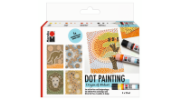 Zestaw pisaków do kropek Marabu DOT PAINTING "Origin of Nature" 4x25 ml - art.1801000000080