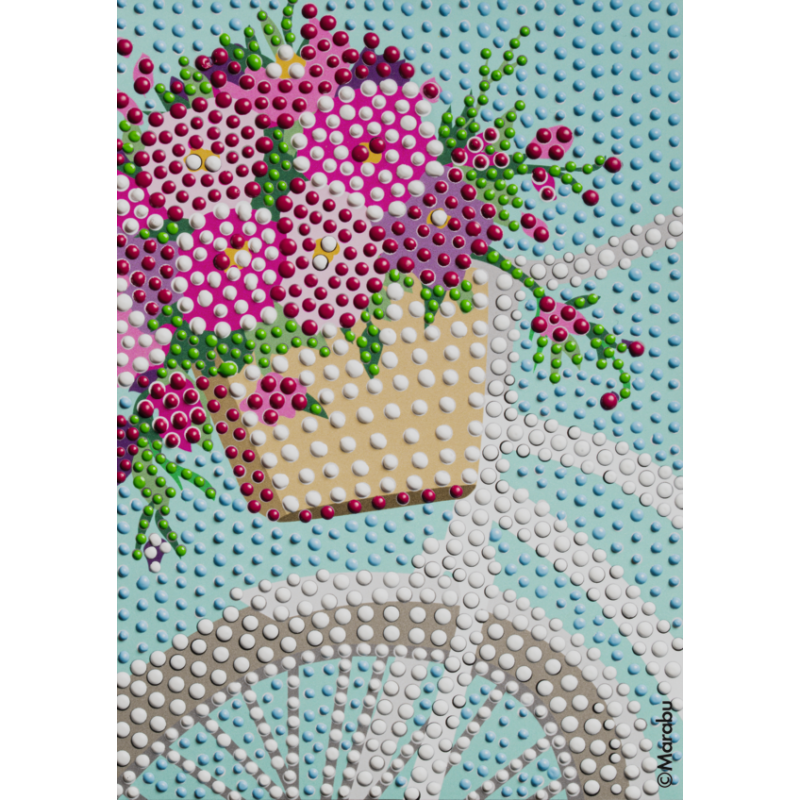 Zestaw pisaków do kropek Marabu DOT PAINTING "Blossom Beauty" 4x25 ml - art.1801000000081