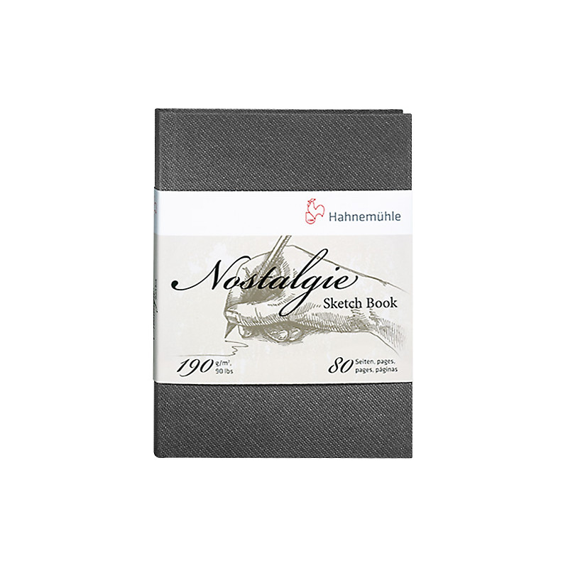 Szkicownik w twardej oprawie Hahnemuhle Nostalgie 190g - A5 portret