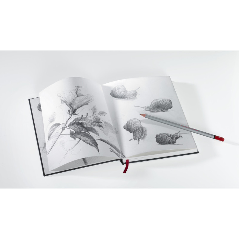 Szkicownik w twardej oprawie Hahnemuhle Nostalgie 190g - A6 portret