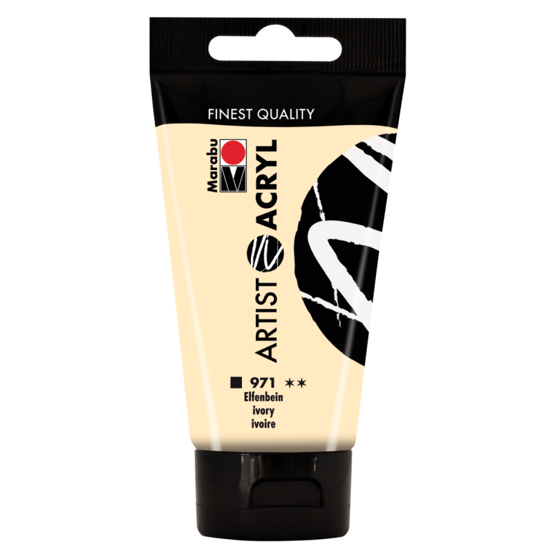 farba akrylowa ARTIST ACRYL nr 971 Ivory - 75 ml