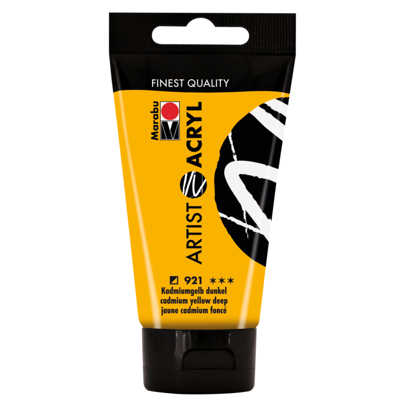 farba akrylowa ARTIST ACRYL nr 921 Cadmium Yellow Deep - 75 ml