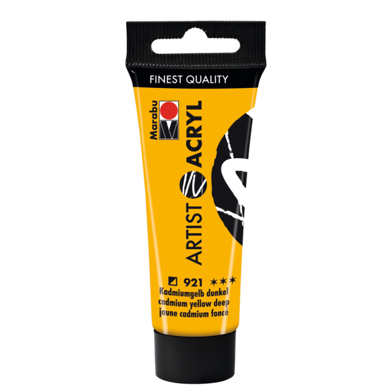 farba akrylowa ARTIST ACRYL nr 921 Cadmium Yellow Deep - 22 ml