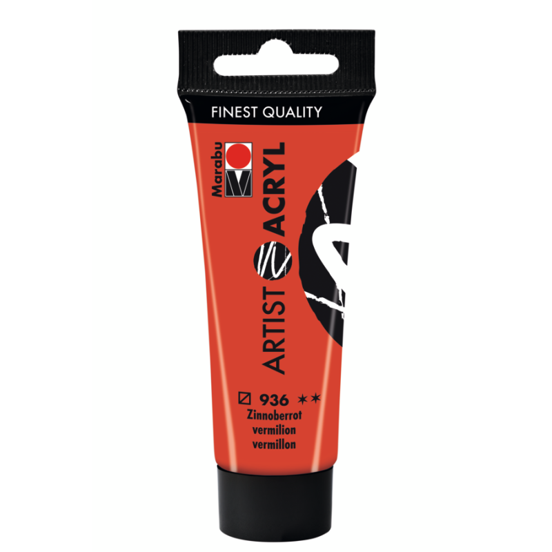farba akrylowa ARTIST ACRYL nr 936 Vermilion - 22 ml