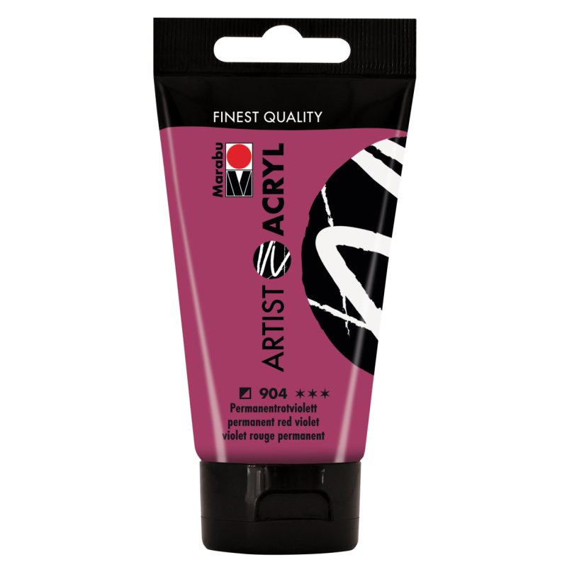 farba akrylowa ARTIST ACRYL nr 904 Permanent Red Violet - 75 ml