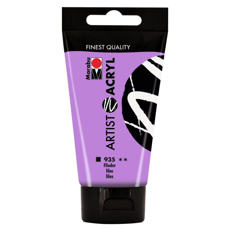 farba akrylowa ARTIST ACRYL nr 935 Lilac - 75 ml