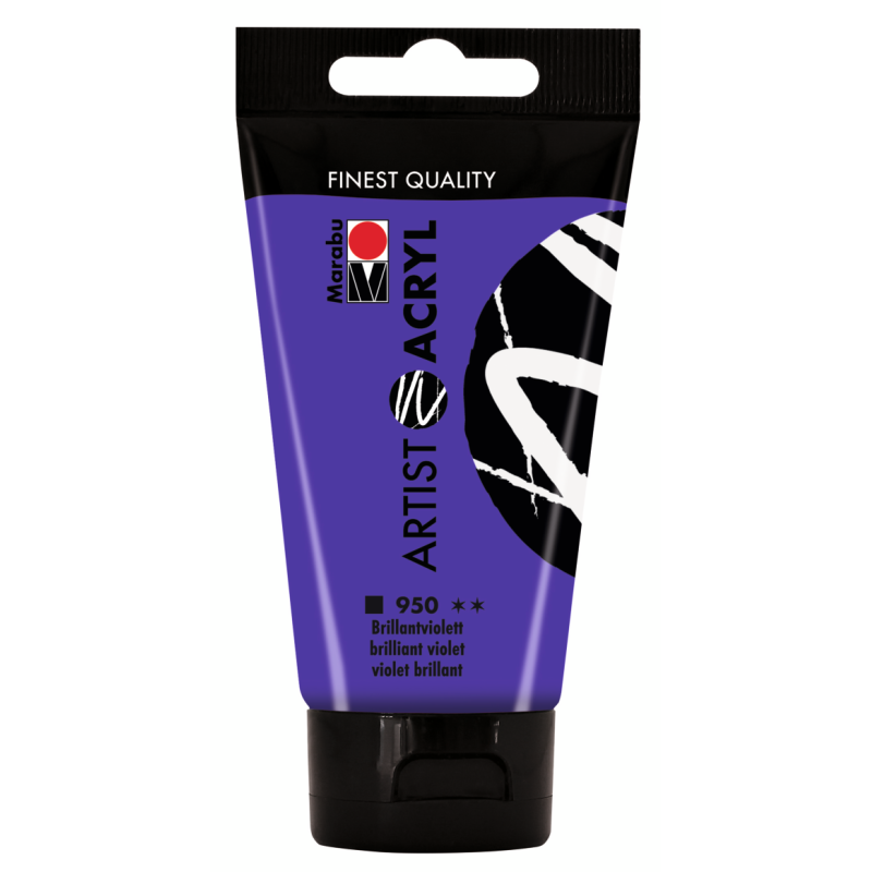 farba akrylowa ARTIST ACRYL nr 950 Brilliant Violet - 75 ml