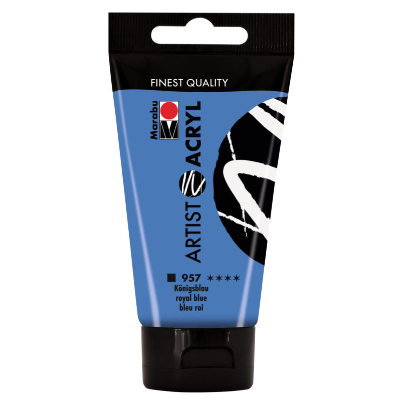 farba akrylowa ARTIST ACRYL nr 957 Royal Blue - 75 ml