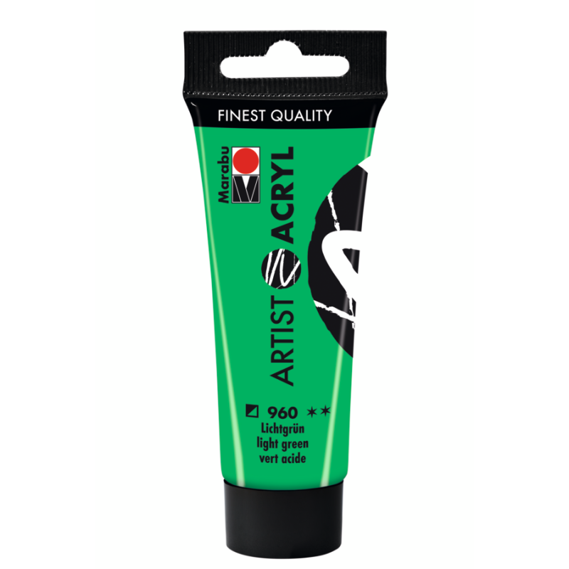 farba akrylowa ARTIST ACRYL nr 960 Light Green - 22 ml