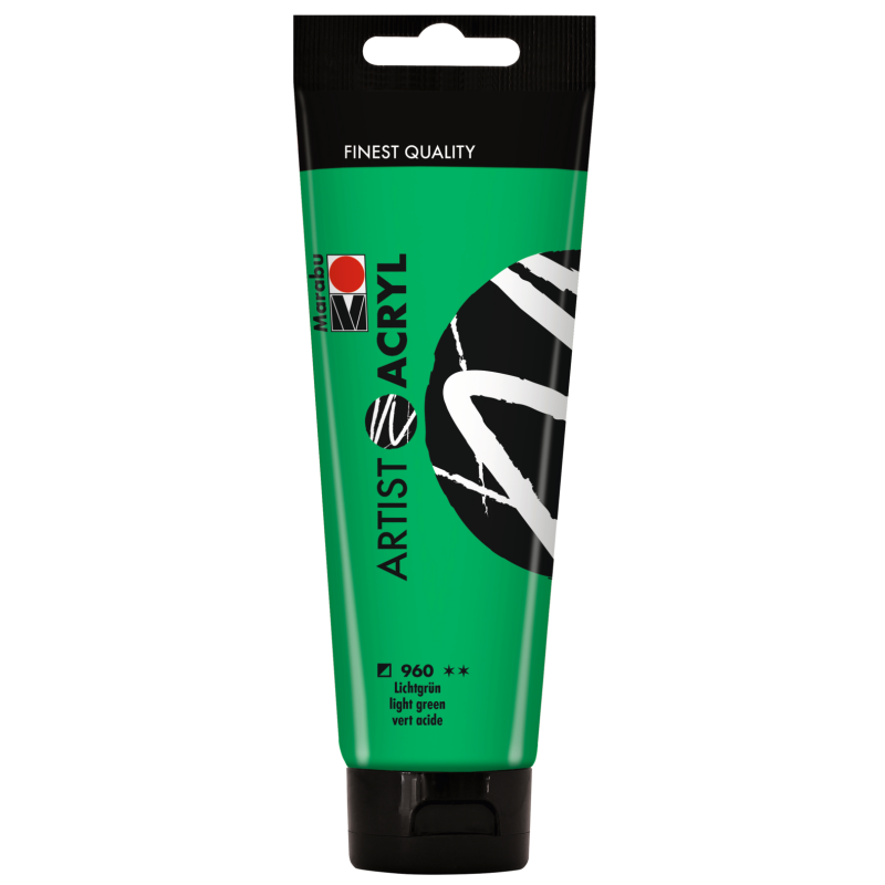 farba akrylowa ARTIST ACRYL nr 960 Light Green - 120 ml