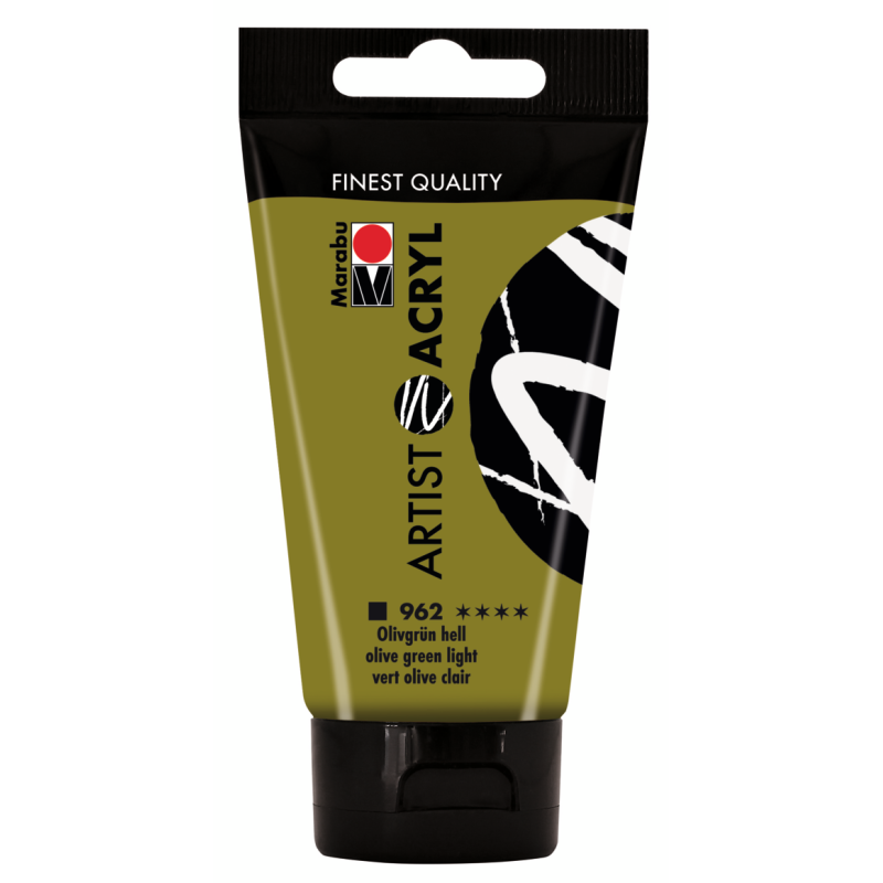 farba akrylowa ARTIST ACRYL nr 962 Olive Green Light - 75 ml