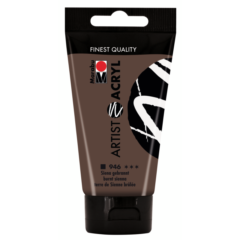farba akrylowa ARTIST ACRYL nr 946 Burnt Siena - 75 ml