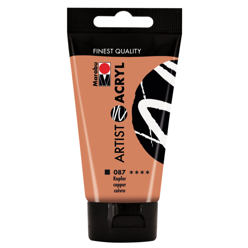 farba akrylowa ARTIST ACRYL nr 087 Copper - 75 ml