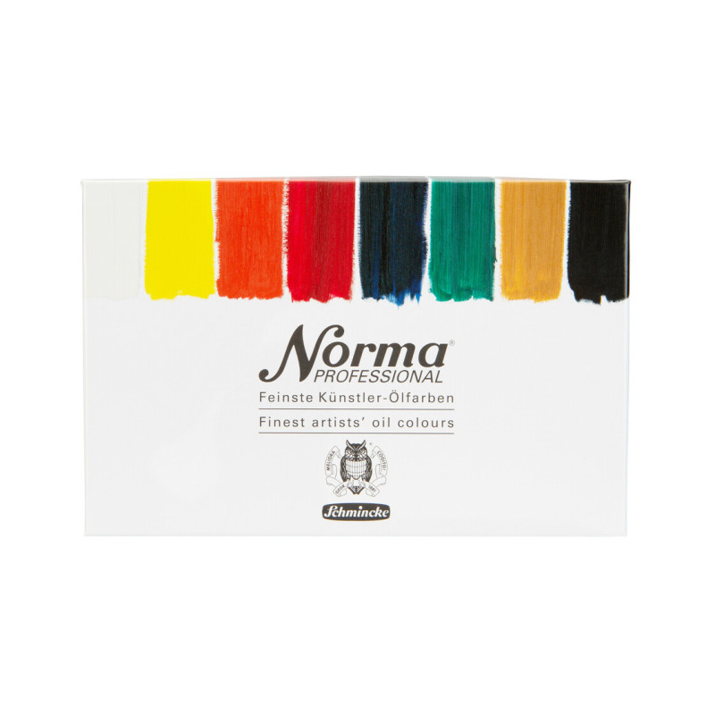 Komplet farb olejnych 8x20 ml Schmincke Norma Professional art. 71108097