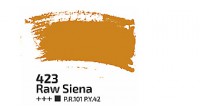 farba akrylowa Rosa STUDIO nr 423 Raw Sienna  - sklep dla plastyków gart.pl