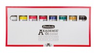 Komplet farb olejnych 8x60 ml Schmincke Akademie Oil - art. 79011097