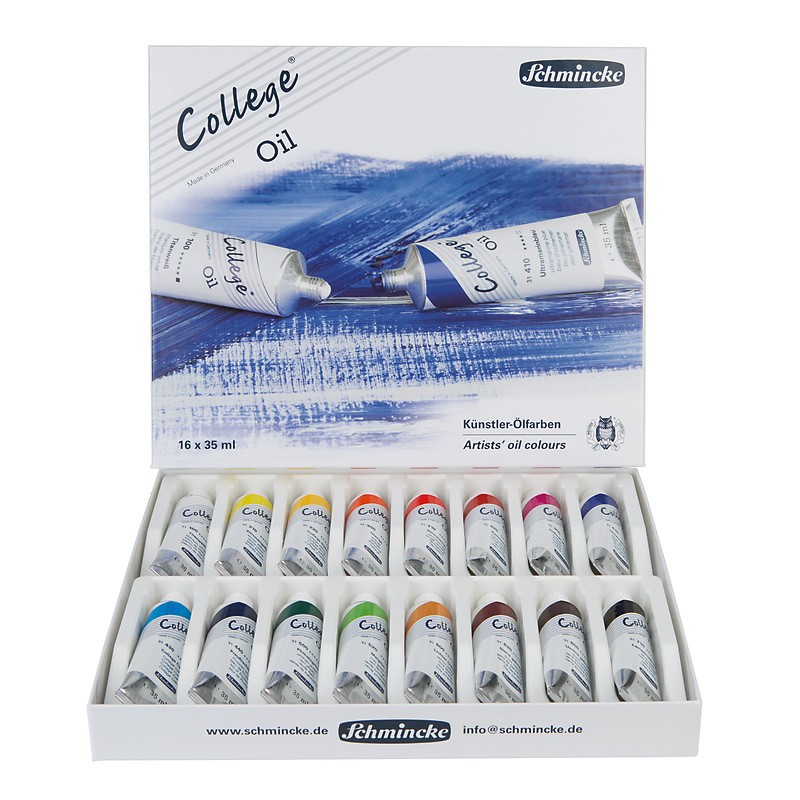 Komplet farb olejnych COLLEGE 16 x 35 ml - art. 85001097