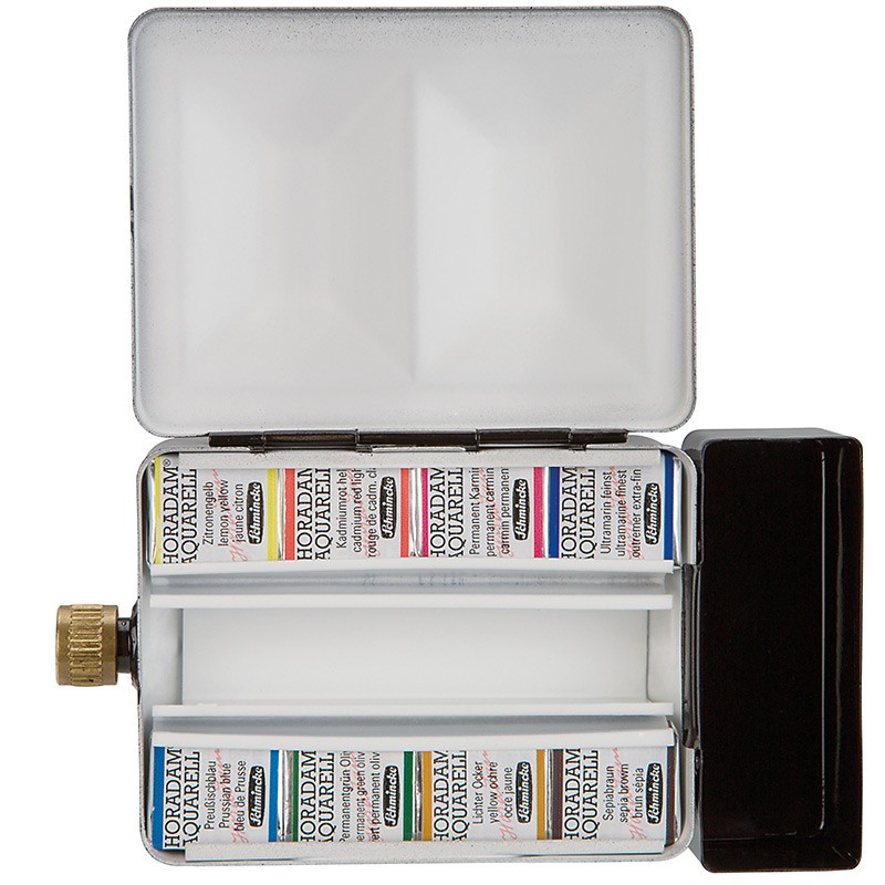 Komplet akwareli Schmincke Horadam 8 półkostek Water Tank - gart.pl