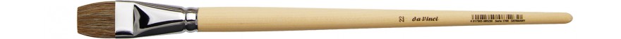 pędzel plaski do farb olejnych i akryli - 22