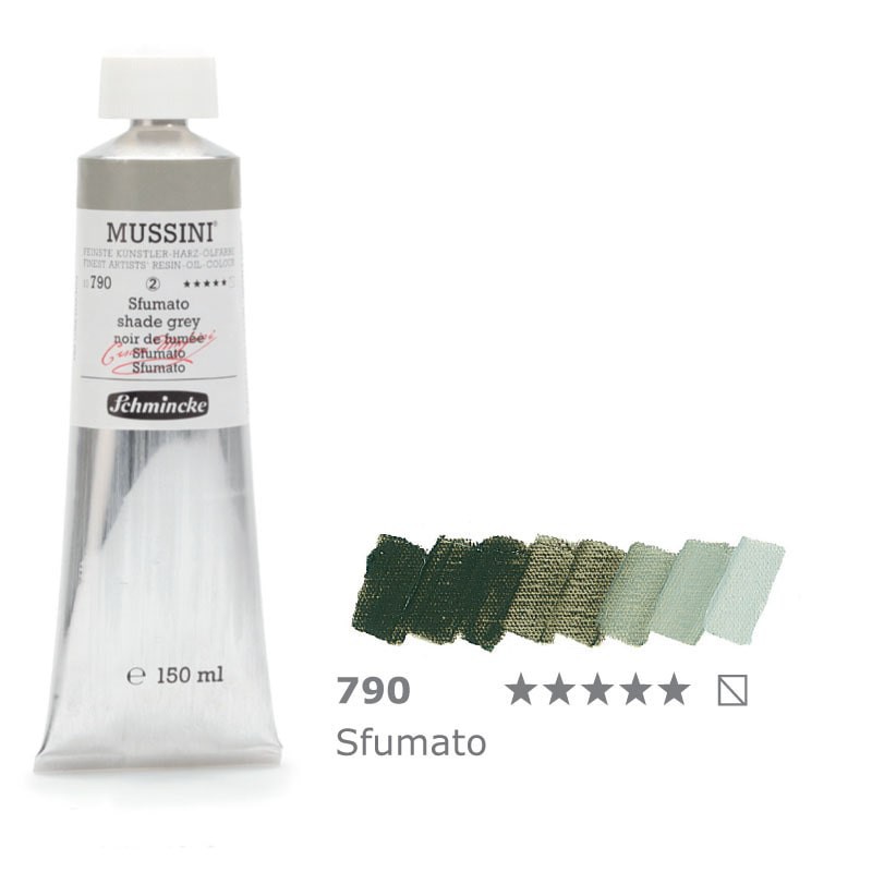 Farba olejno-żywiczna 150 ml Schmincke MUSSINI nr 790 Shade Grey