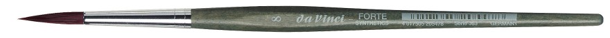 pędzel do farb olejnych i akrylowych FORTE SYNTHETICS - 8