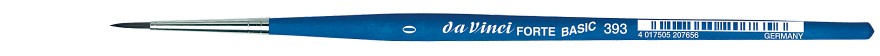 pędzel do farb olejnych i akrylowych FORTE BASIC - 0