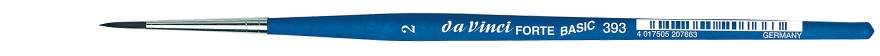 pędzel do farb olejnych i akrylowych FORTE BASIC - 2