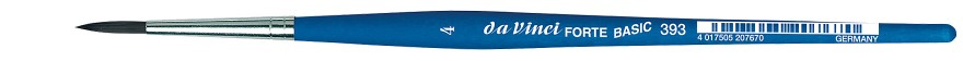 pędzel do farb olejnych i akrylowych FORTE BASIC - 4