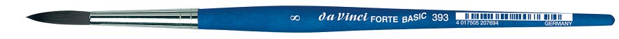 pędzel do farb olejnych i akrylowych FORTE BASIC - 8