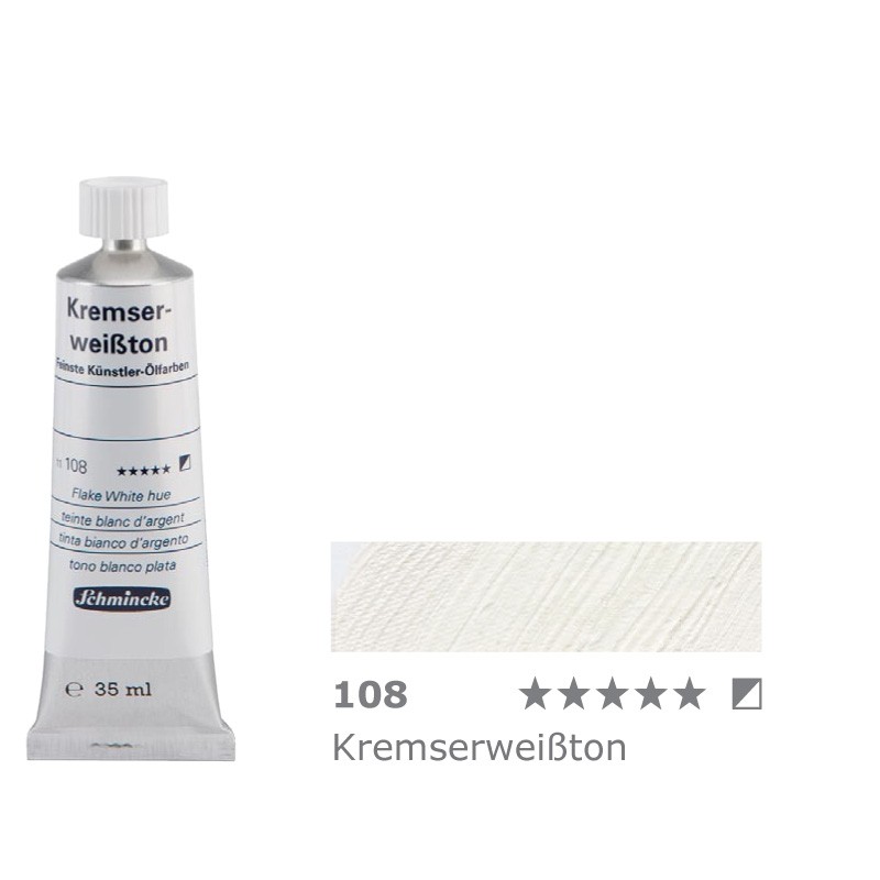 Farba olejna Schmincke Norma Professional nr 108 biel kremska - gart.pl