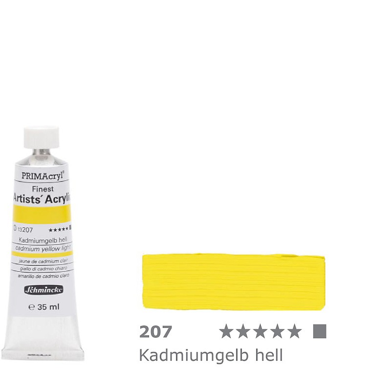 farba akrylowa Schmincke PRIMAcryl nr 207 Cadmium yellow light - 35 ml