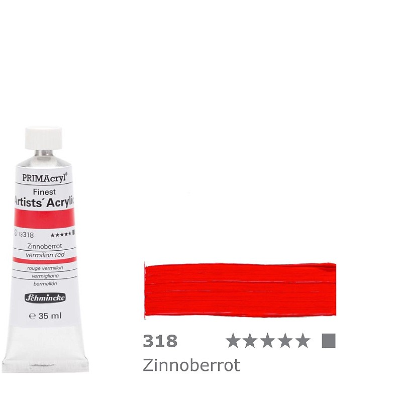 farba akrylowa Schmincke PRIMAcryl nr 317 Cadmium red light - 35 ml