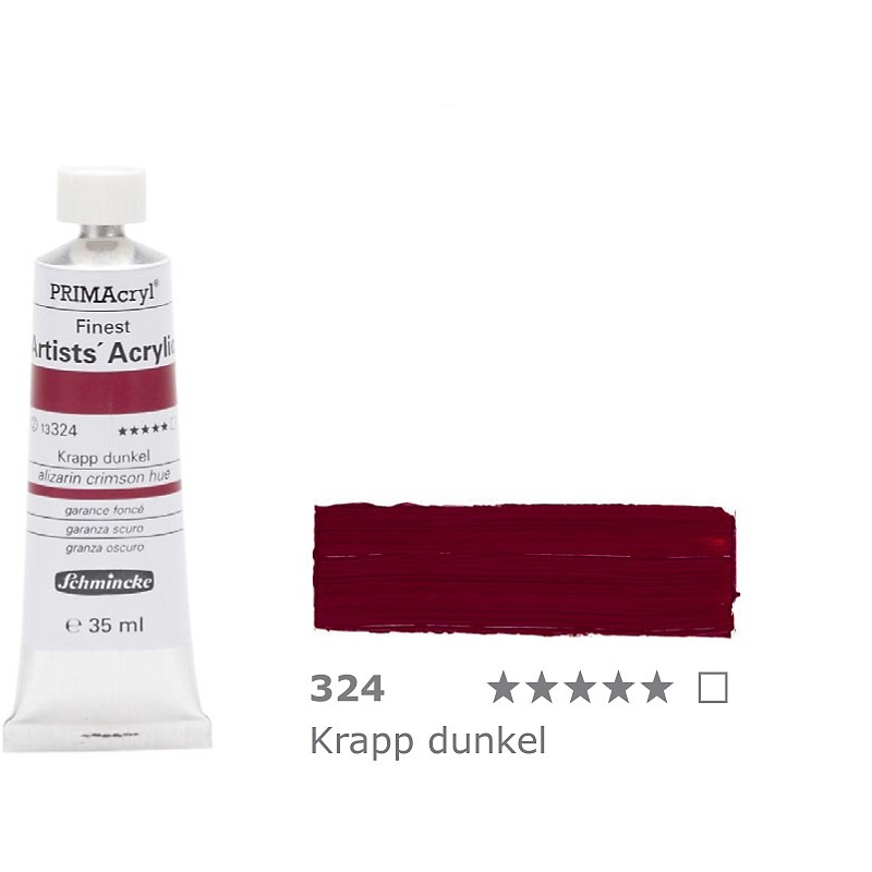 farba akrylowa Schmincke PRIMAcryl nr 324 Alizarin crimson hue - 35 ml