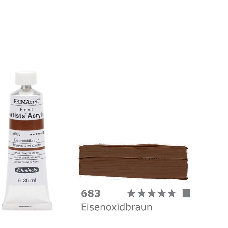 farba akrylowa Schmincke PRIMAcryl nr 683 Mars brown - 35 ml