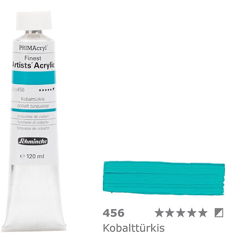 farba akrylowa Schmincke PRIMAcryl nr 456 Cobalt teal - 120 ml