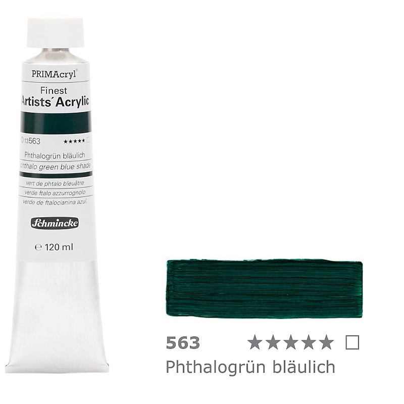 farba akrylowa Schmincke PRIMAcryl nr 563 Phthalo green bluish - 120 ml