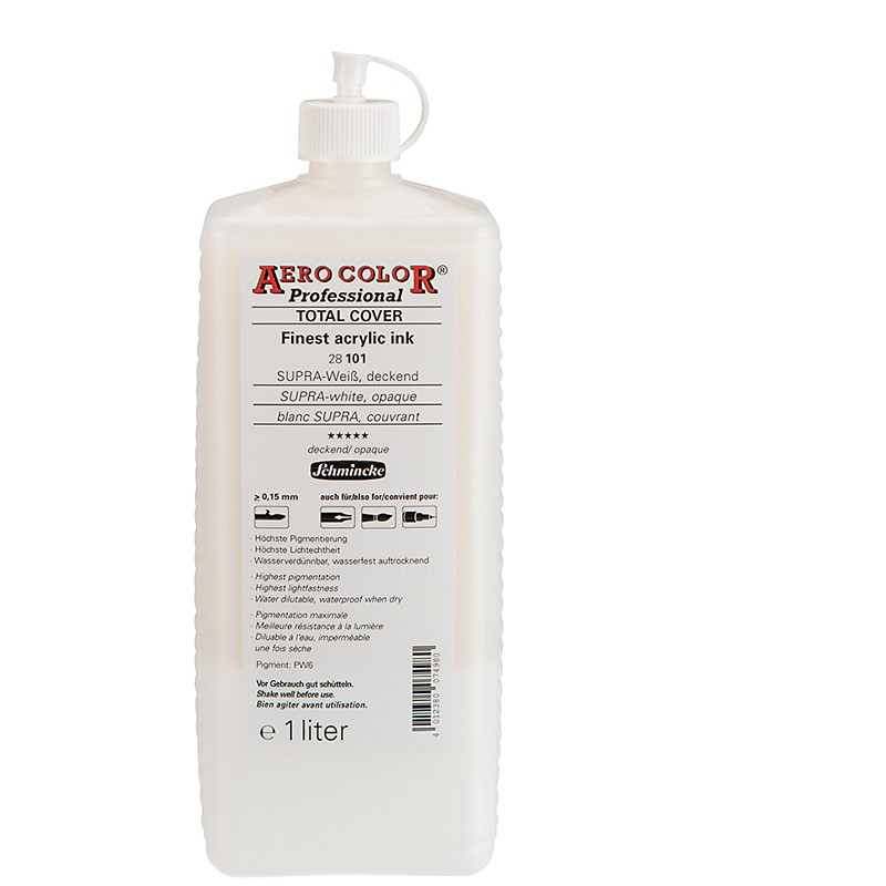 tusz akrylowy Schmincke AERO COLOR nr 101 - 1000 ml