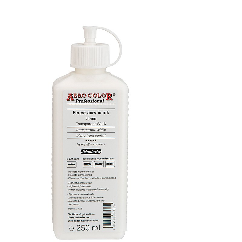 tusz akrylowy Schmincke AERO COLOR nr 100 250 ml