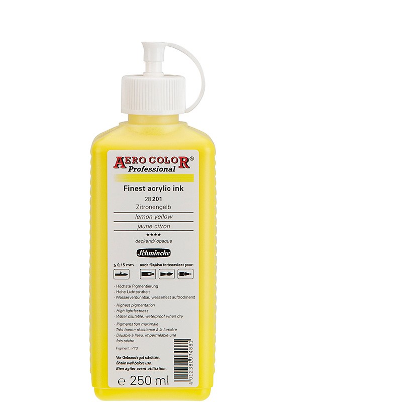 tusz akrylowy Schmincke AERO COLOR nr 201 - 250 ml