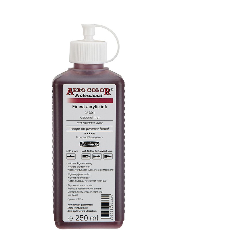 tusz akrylowy Schmincke AERO COLOR nr 301 - 250 ml