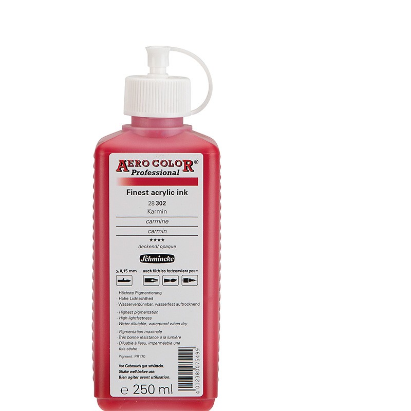 tusz akrylowy Schmincke AERO COLOR nr 302 - 250 ml